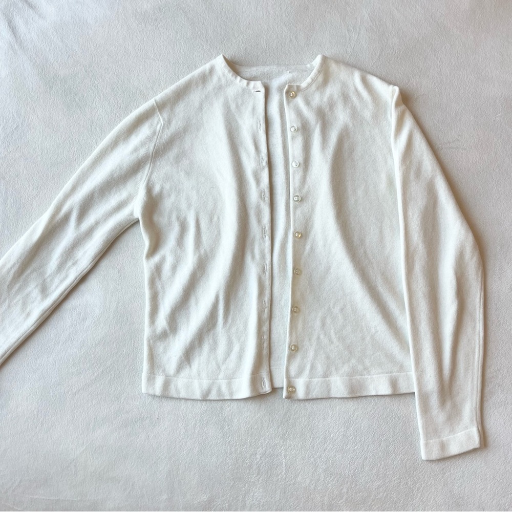Vintage White Cardigan